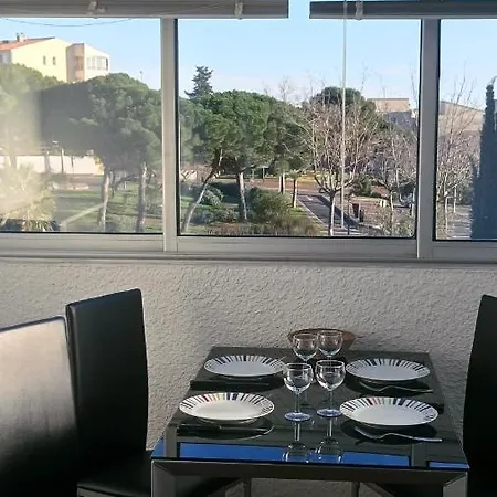 Lara 3 - T2 Loggia Piscine 2 Lits Doubles Parking Pres Du Centre-port Et Ile Loisirs 아파트 *