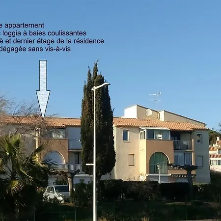 아파트 Lara 3 - T2 Loggia Piscine 2 Lits Doubles Parking Pres Du Centre-port Et Ile Loisirs
